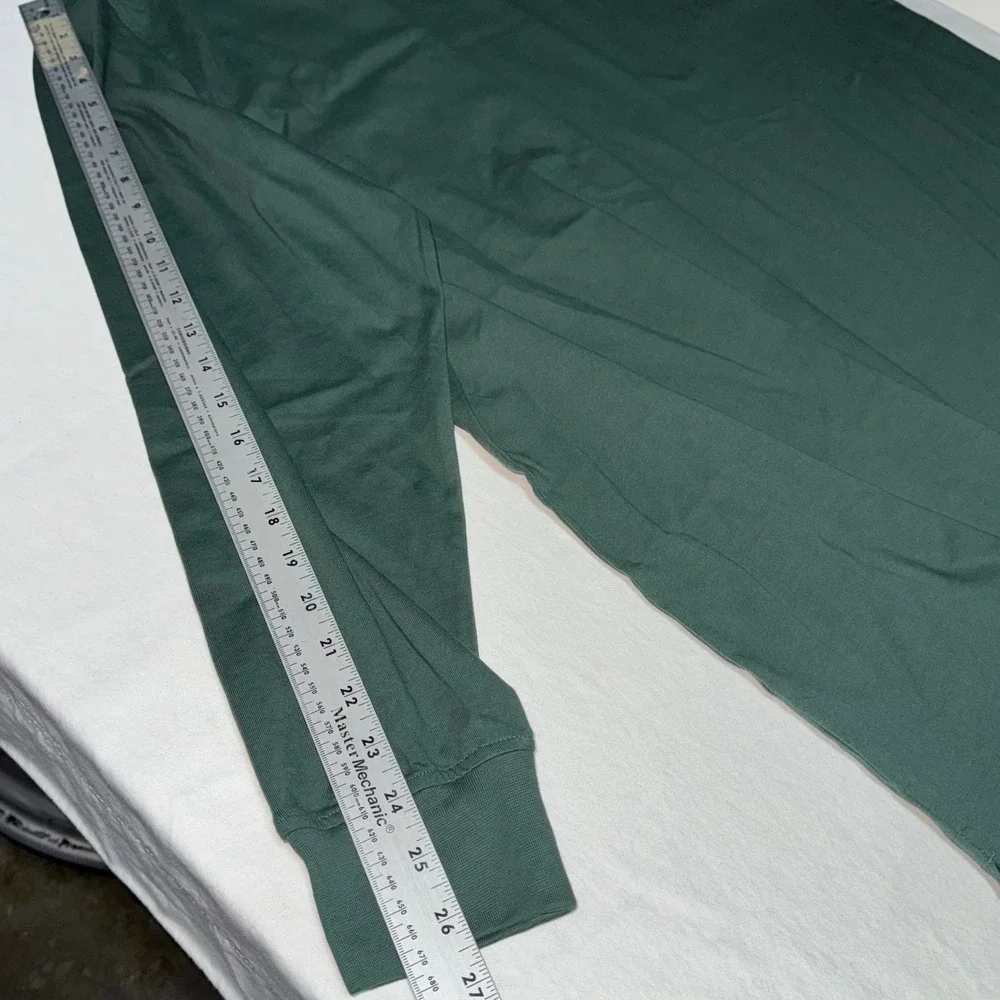 Wrangler Riggs Workwear Mens 3XT Green Long Sleeve Pocket T-Shirt Cotton READ - Picture 6 of 11